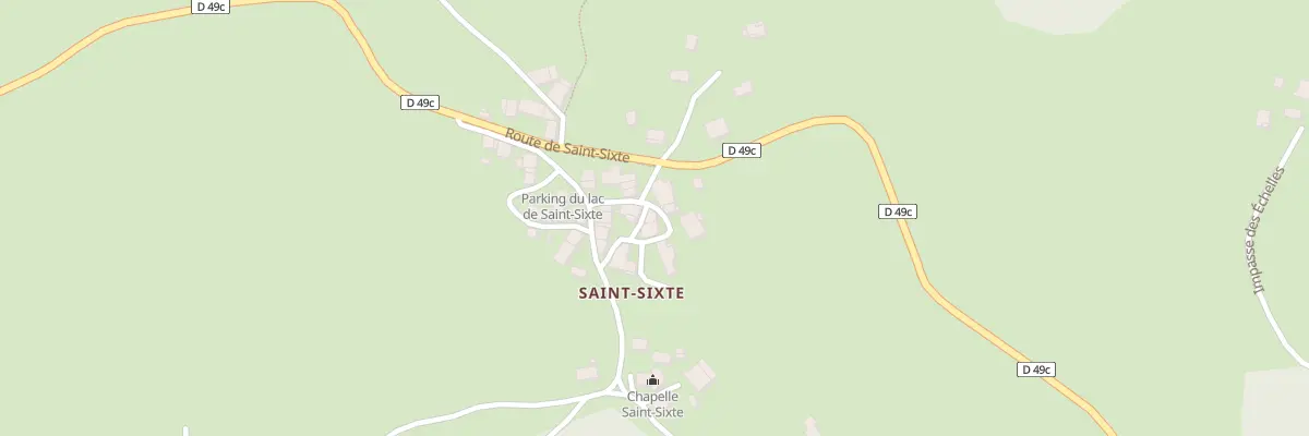 Plan du 48 Pas de Saint Sixte à Merlas