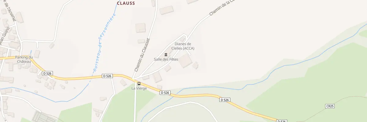 Plan du 194 Che de Condamine de Ladray à Clelles