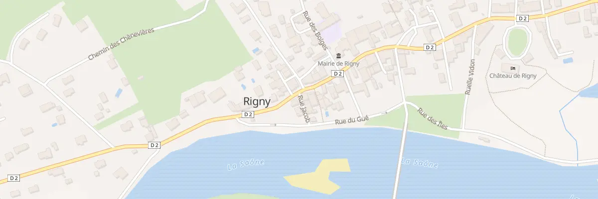 Plan du 40 Rue des Epoux Blanchot à Rigny