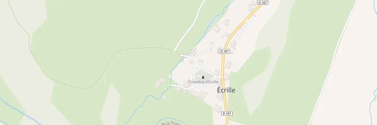 Plan du 3 Che des Buis à Écrille