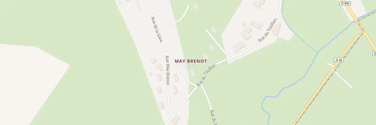 Plan du 10 Rue de la Gare à Aumont