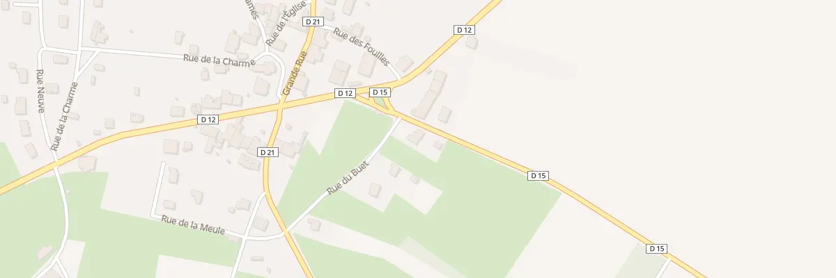 Plan du 1 Rue du Buet à Chaumercenne