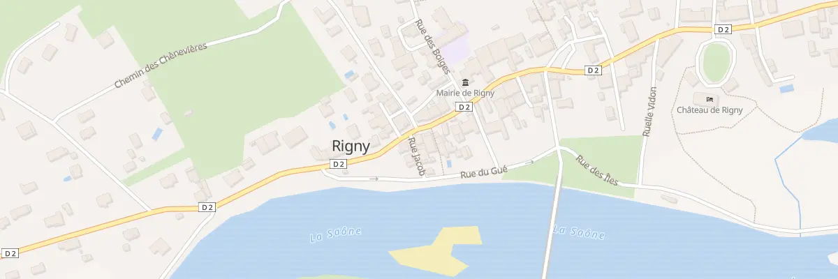 Plan du 42 Rue des Epoux Blanchot à Rigny