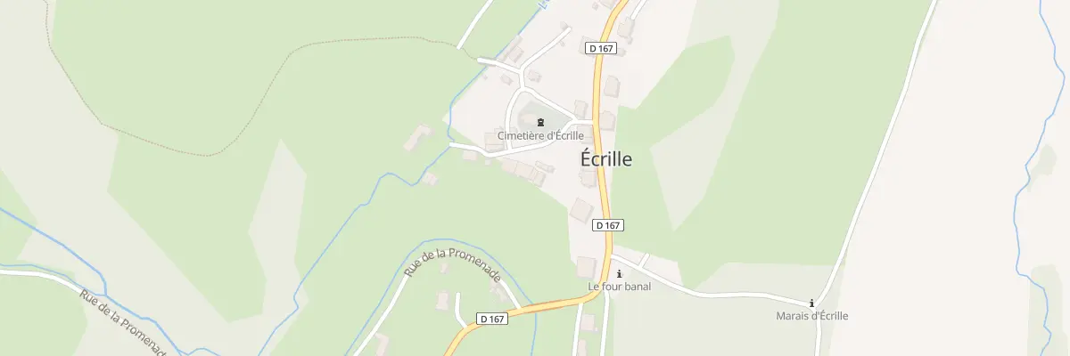 Plan du 3 Rue des Fontaines à Écrille