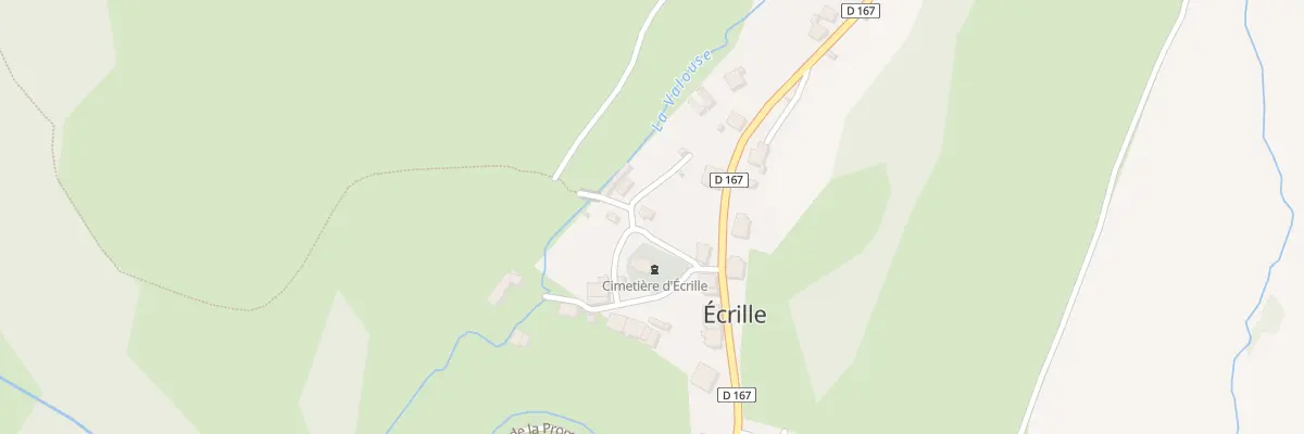 Plan du 2 Che des Buis à Écrille