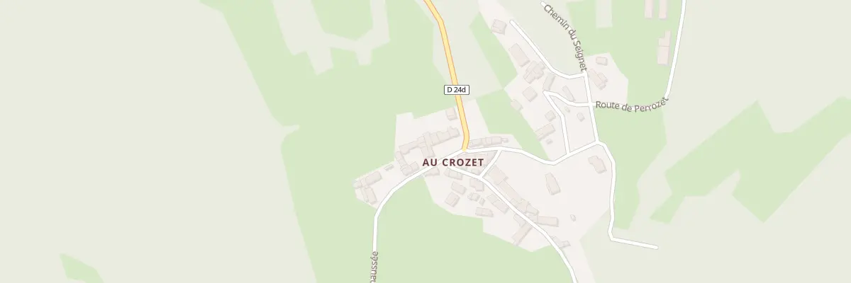Plan du 5034 Au Crozet à Arboys en Bugey