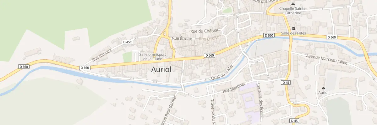 Plan du 48 Rue Grande à Auriol