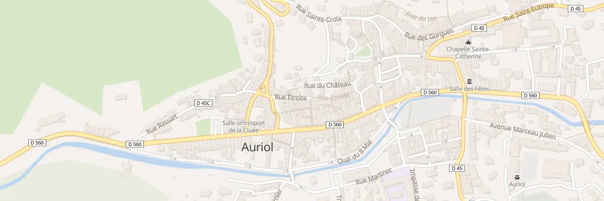 Plan du 27 Rue Etroite à Auriol