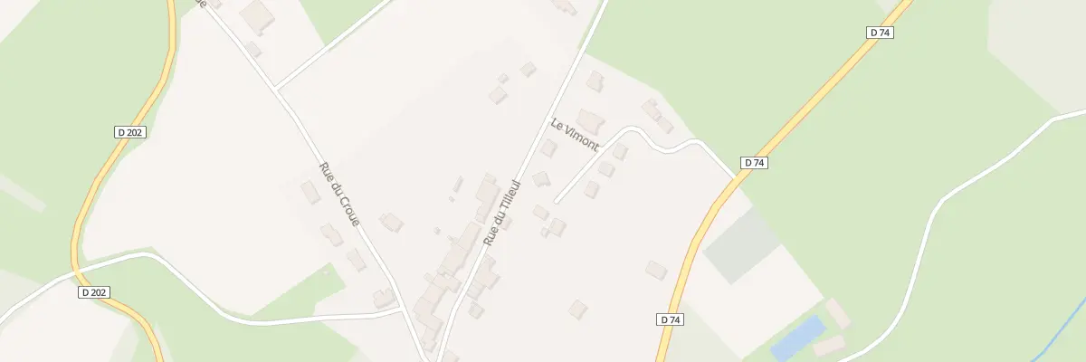 Plan du 20 Rue du Tilleul à Harréville-les-Chanteurs