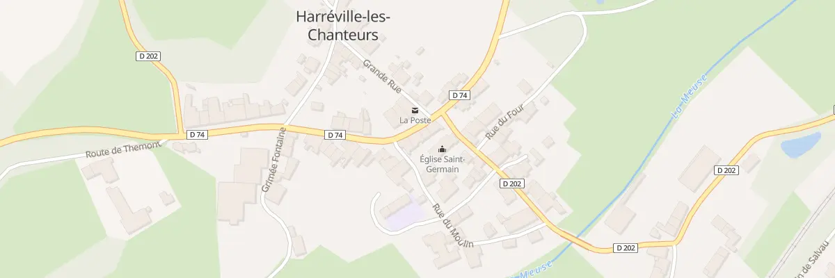 Plan du 18 Rue de Champagne à Harréville-les-Chanteurs