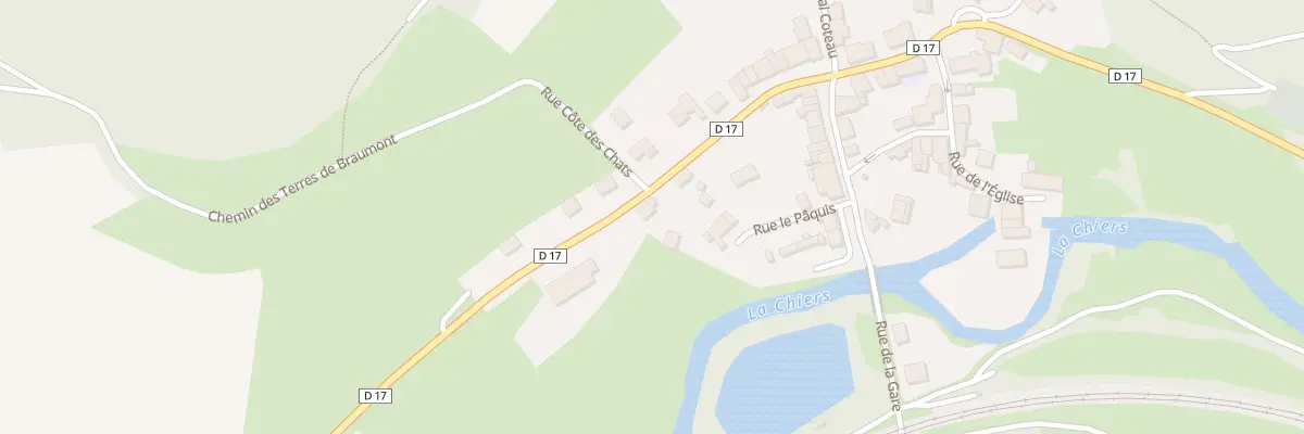 Plan du 8 Rue Sainte Thérèse à Viviers-sur-Chiers