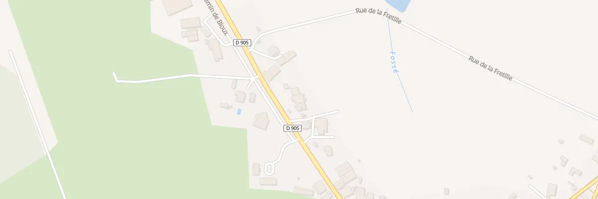 Plan du 23 Rte de Dole à Aumont