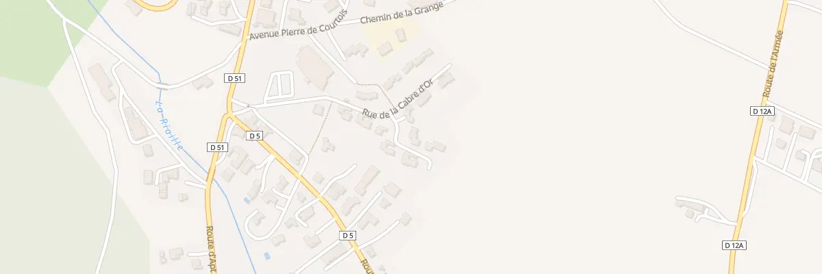 Plan du 310 Rue de la Cabre d’Or à Banon
