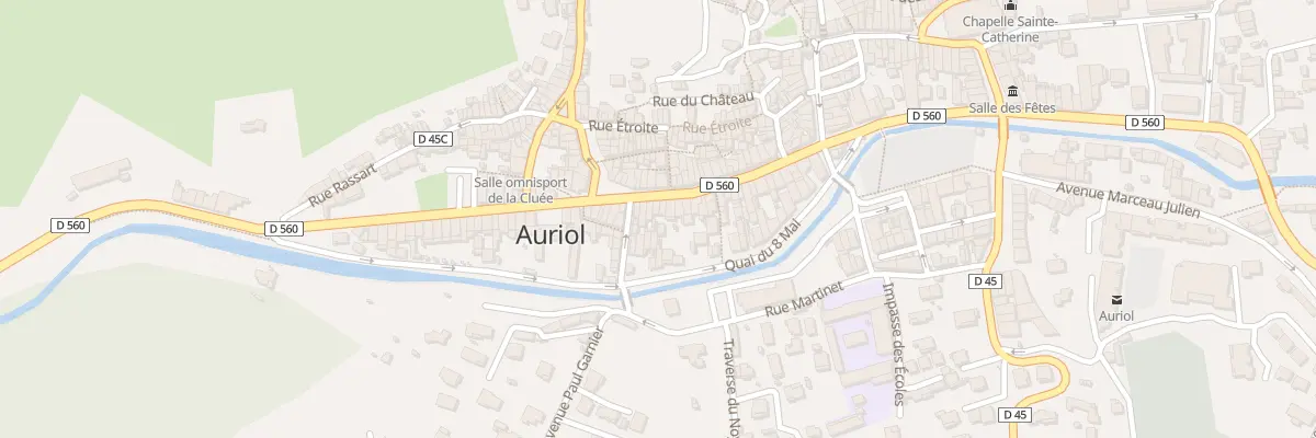 Plan du 44 Rue Grande à Auriol