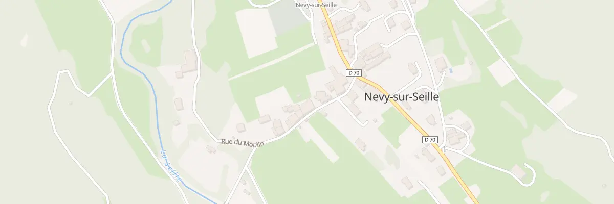 Plan du 96 Rue du Moulin à Nevy-sur-Seille