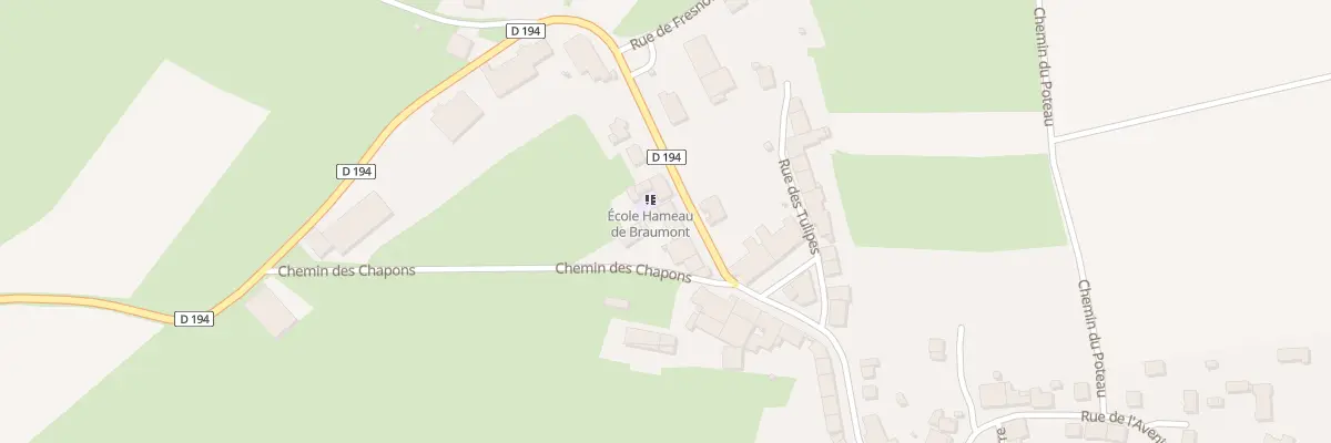 Plan du 5 Rue des Écoles-braumont à Viviers-sur-Chiers