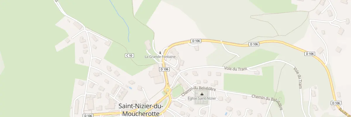 Plan du 72 Rte du Vercors à Saint-Nizier-du-Moucherotte