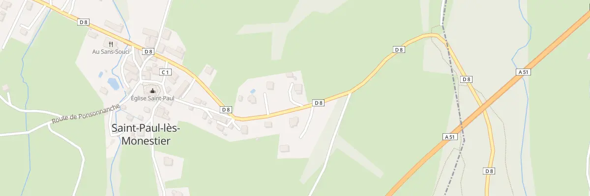 Plan du 256 Rte de Gresse à Saint-Paul-lès-Monestier