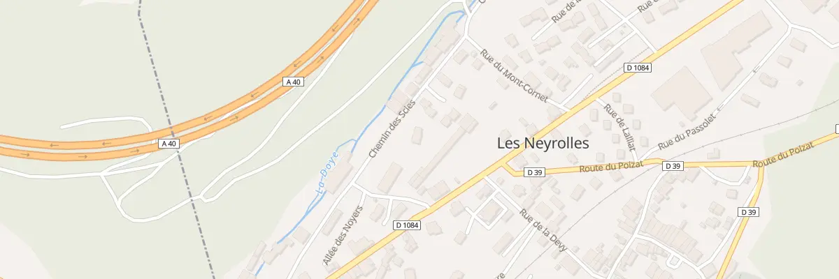 Plan du 2 Che des Scies aux Neyrolles