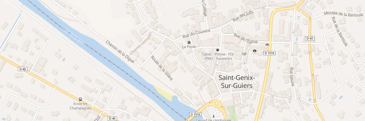 Plan du 87 Rue du 8 mai 1945 à Saint-Genix-les-Villages