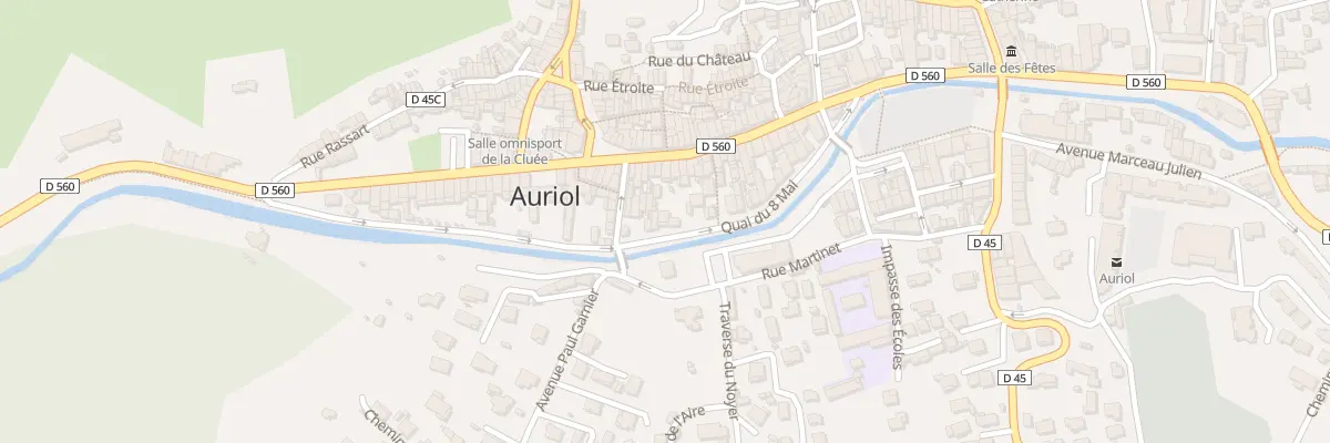 Plan du 32 Quai du 8 Mai à Auriol
