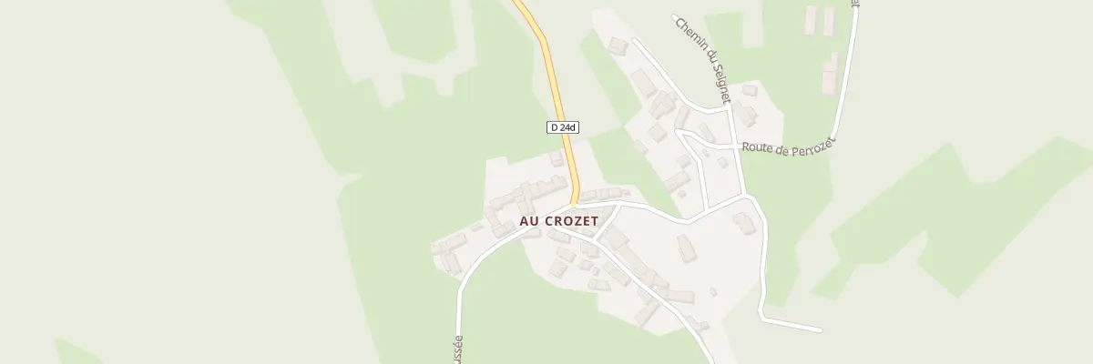 Plan du 5032 Au Crozet à Arboys en Bugey