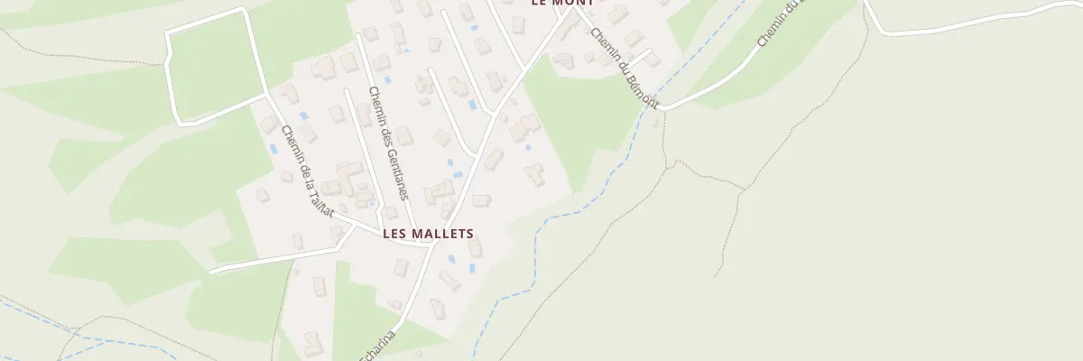 Plan du 1621 Che de la Charriere Chaude à Saint-Paul-de-Varces