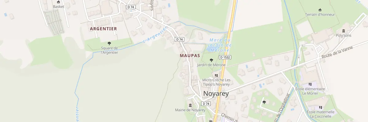 Plan du 169 Rue du Maupas à Noyarey