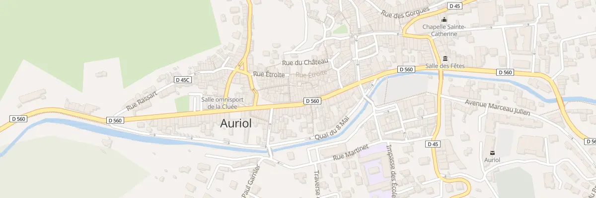 Plan du 35 Rue Grande à Auriol