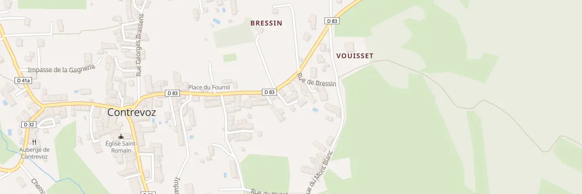 Plan du 39 Imp Vouisset à Contrevoz