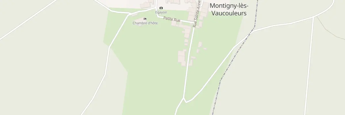Plan du 174 Rue Ste Anne à Montigny-lès-Vaucouleurs