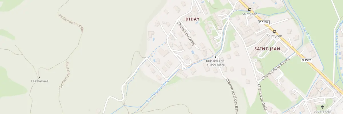 Plan du 366 Che du Diday à Noyarey