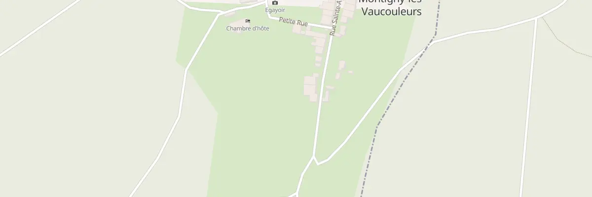 Plan du 184 Rue Ste Anne à Montigny-lès-Vaucouleurs