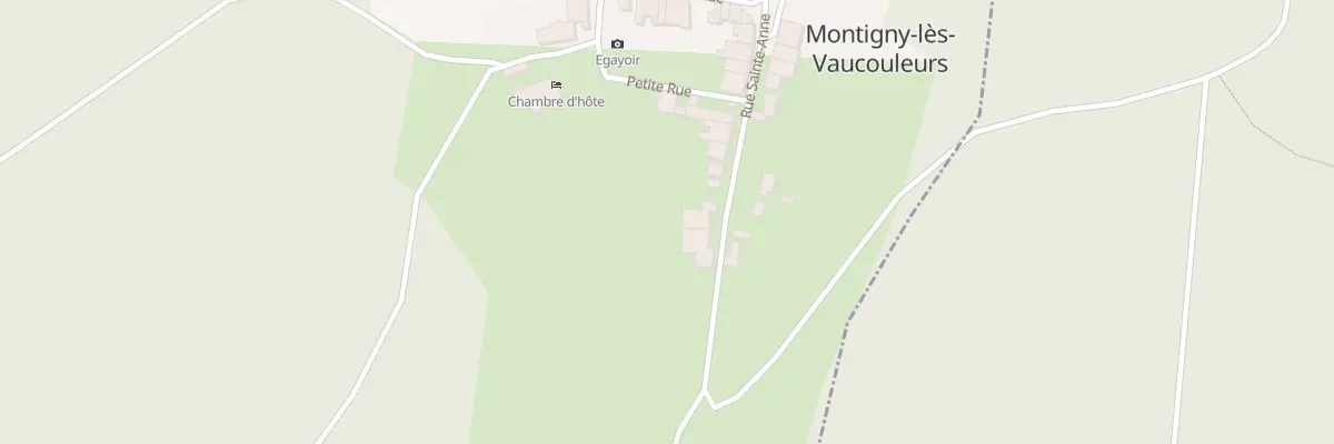 Plan du 160 Rue Ste Anne à Montigny-lès-Vaucouleurs