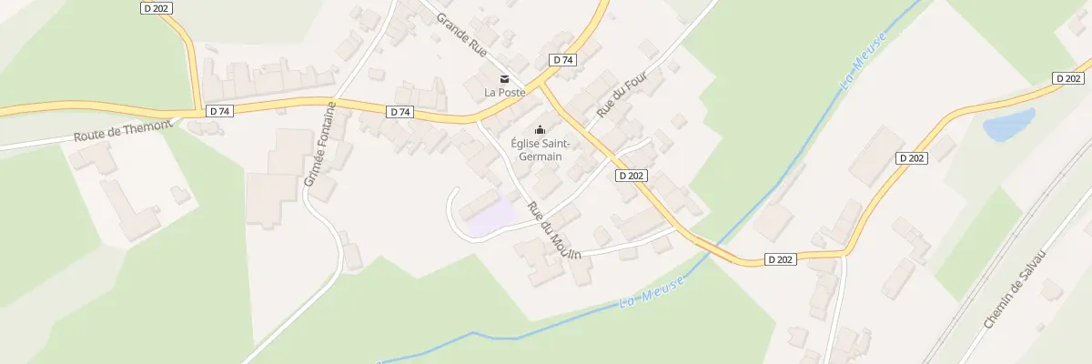Plan du 4 Rue de la Tour à Harréville-les-Chanteurs