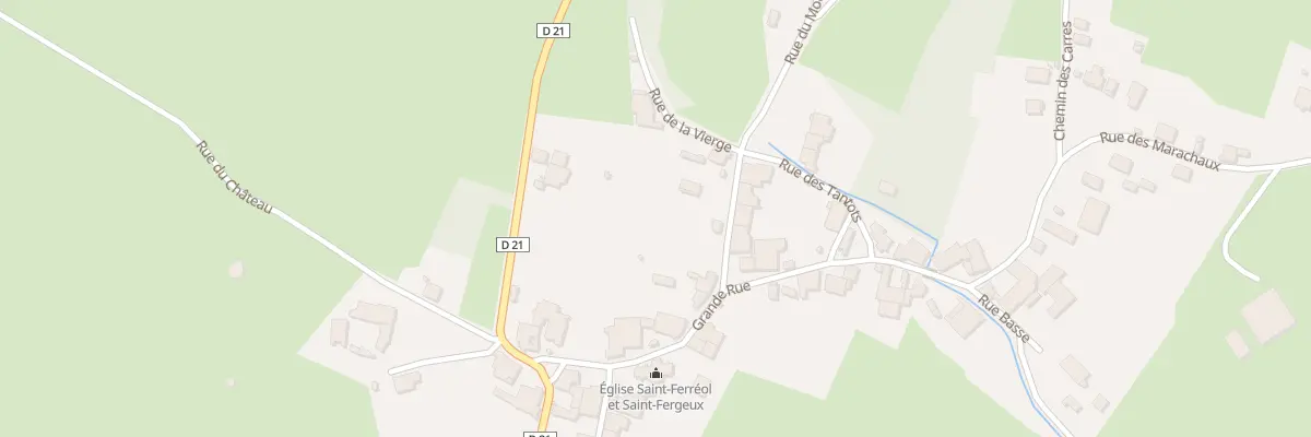 Plan du 3 Rue du Mont à Bard-lès-Pesmes