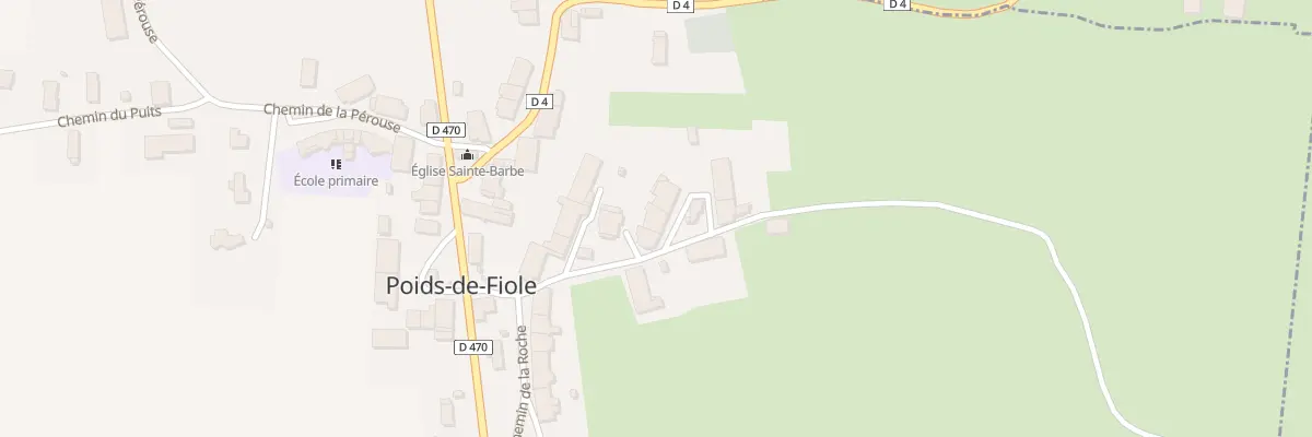 Plan du 9 Che des Cornes Fayoles à Poids-de-Fiole