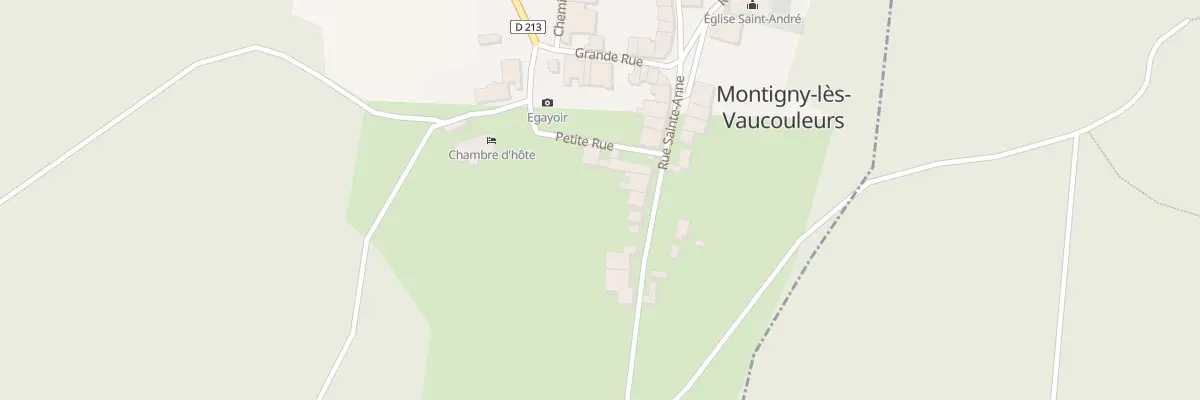 Plan du 110 Rue Ste Anne à Montigny-lès-Vaucouleurs