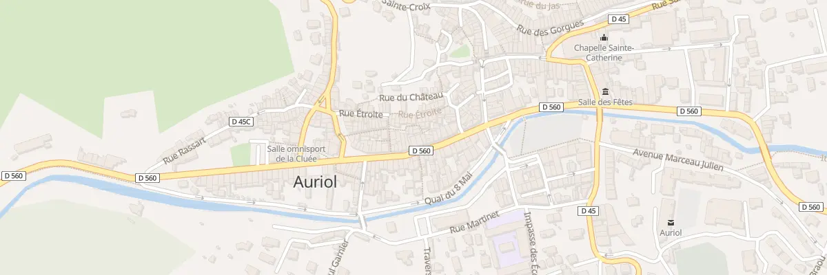 Plan du 5323 Rue Grande à Auriol