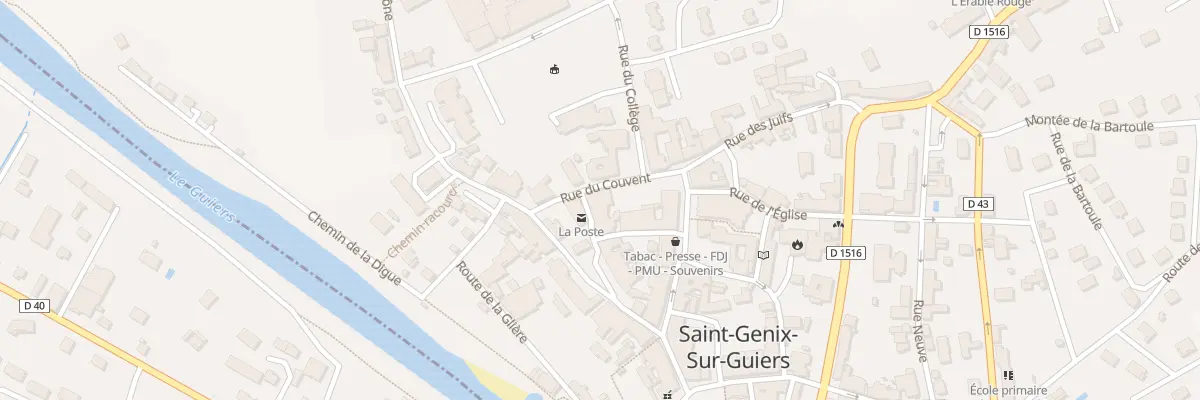 Plan du 69 Rue du Couvent à Saint-Genix-les-Villages