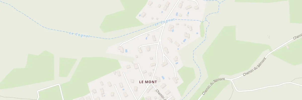 Plan du 1350A Che de la Charriere Chaude à Saint-Paul-de-Varces