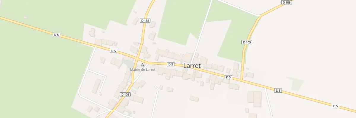Plan du 16 Voie Romaine à Larret