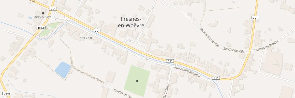 Plan du 2 Pl Margueritte à Fresnes-en-Woëvre