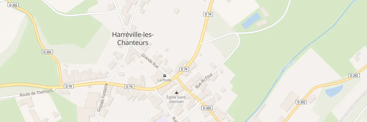 Plan du 35 Rue de Champagne à Harréville-les-Chanteurs