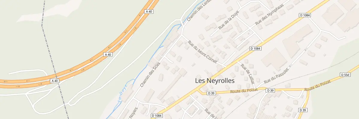 Plan du 3 Imp des Moulins aux Neyrolles