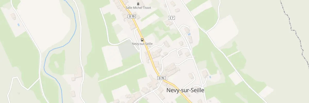 Plan du 983 Rte de la Vallée à Nevy-sur-Seille