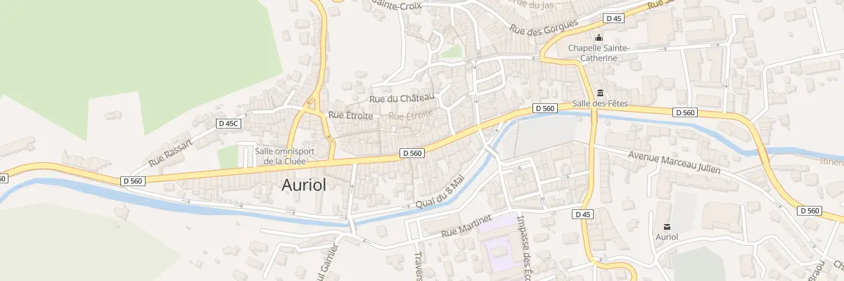 Plan du 19 Rue Grande à Auriol