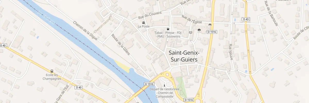 Plan du 27 Rue du 8 Mai 1945 à Saint-Genix-les-Villages