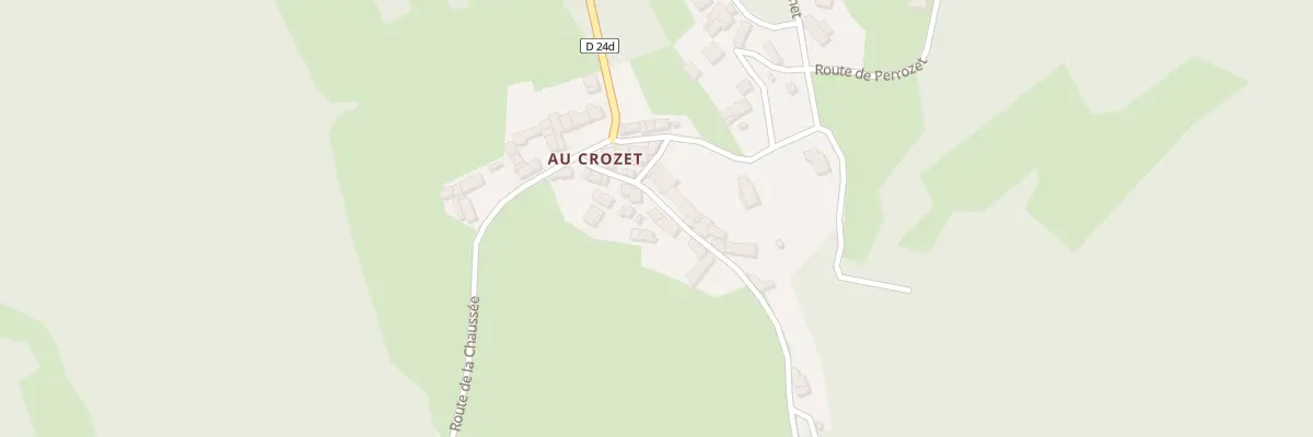 Plan du 5040 Au Crozet à Arboys en Bugey