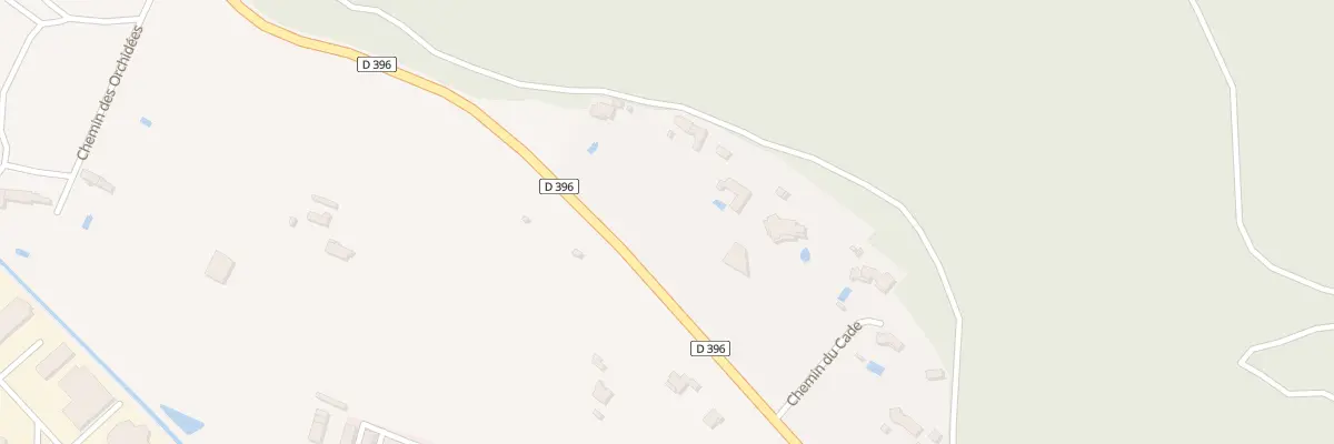 Plan du 1979 Rte Nationale 396 à Gémenos